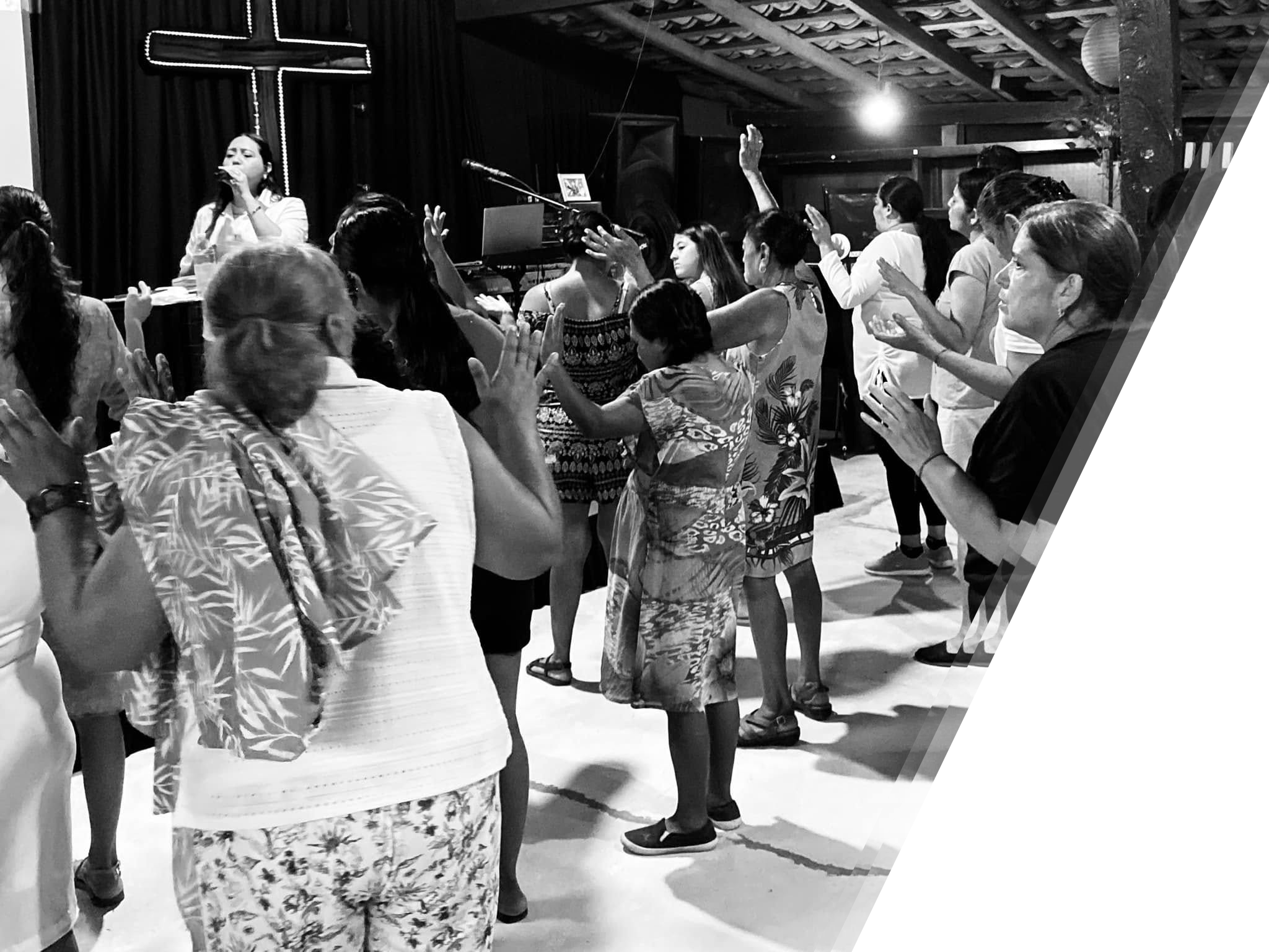 Fotografía de la congregación